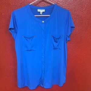 Brand: Dana Buchanan Size: L
Material: 100% polyester